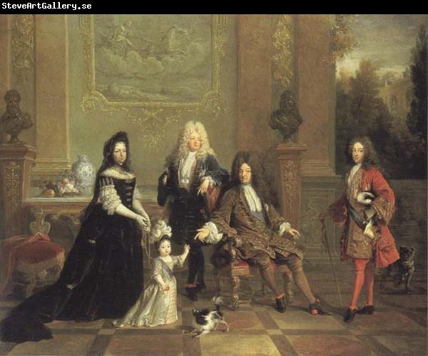 French school Louis XIV and his Heirs
